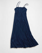 AE Knit Tie-Back Godet Midi Dress