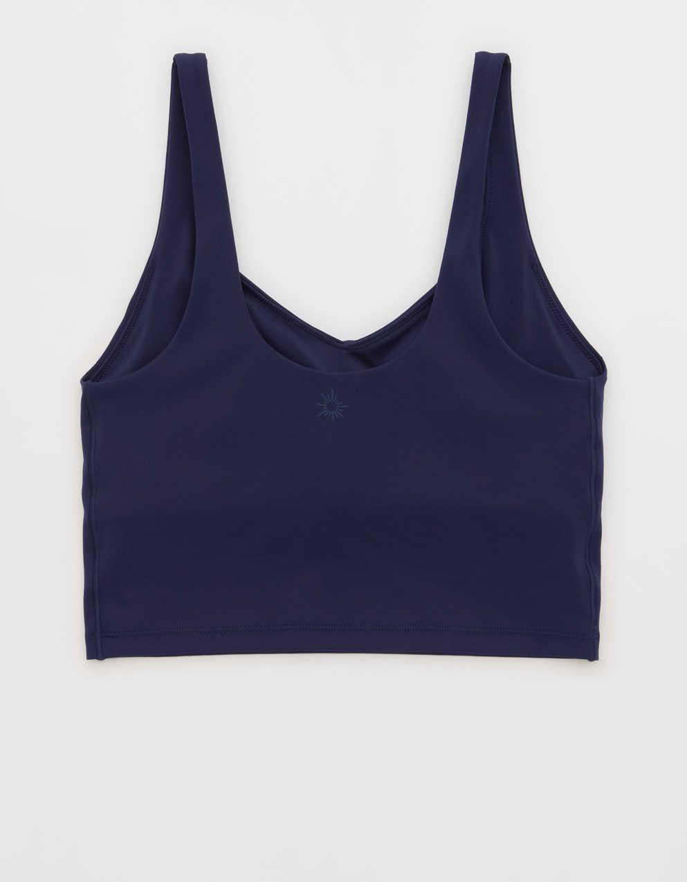 OFFLINE By Aerie Real Me Low Key Longline Sports Bra