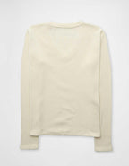 AE Long Sleeve Cozy V-Neck Top