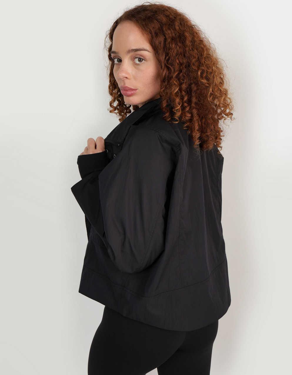 OFFLINE By Aerie Cropped Nylon Jacket
