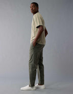AE Flex Linen-Blend Athletic Fit Pull-On Pant