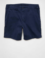AE 7" Flex Lived-In Khaki Short