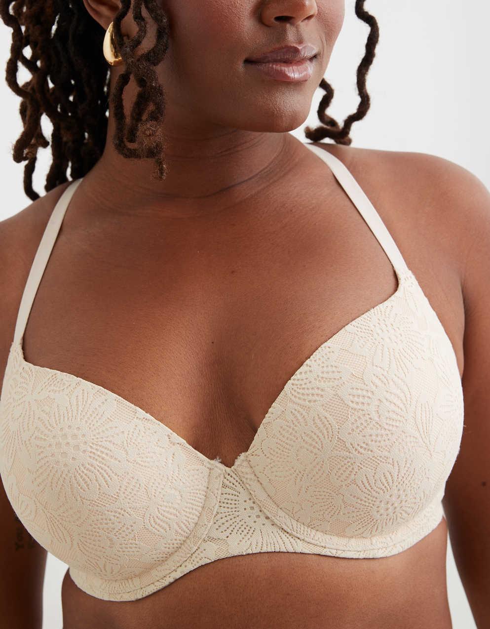 Sunnie Bloom Lace Demi Push Up Bra