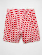 AEO Plaid Stretch Lounge Boxer Short