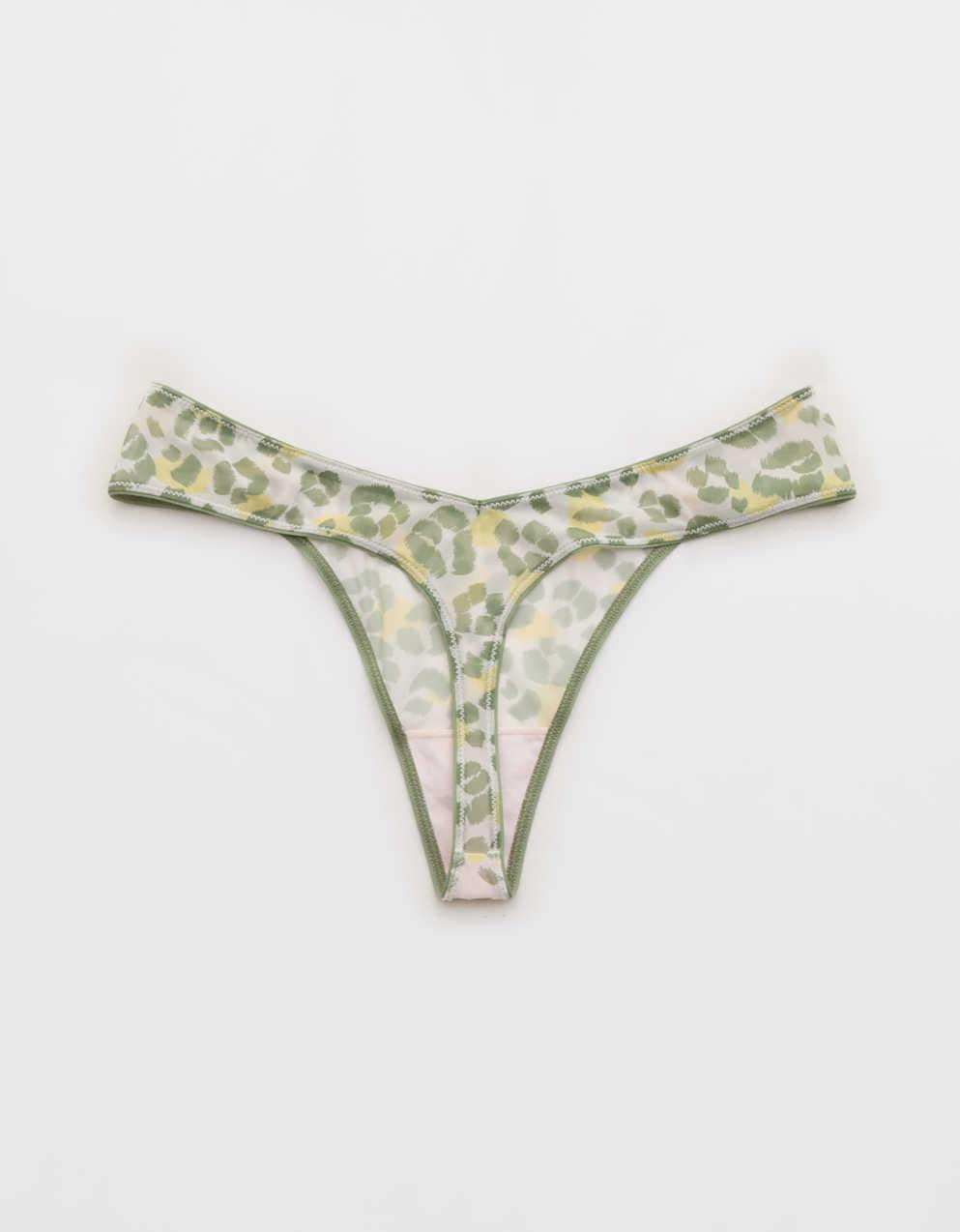 Show Off Mesh Thong Underwear