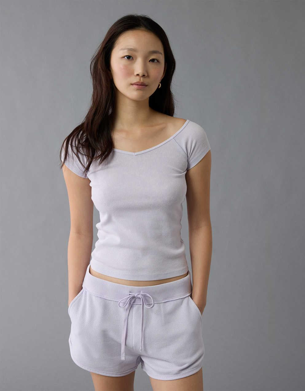 AE Saltwash V-Neck Baby Tee
