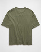 AE Boxy Linen-Blend T-Shirt