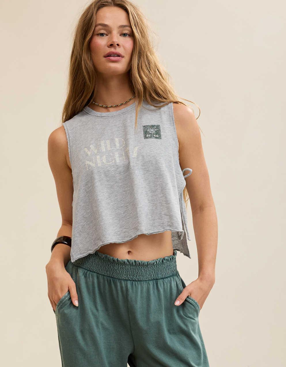Aerie Happiest Side Tie Tank