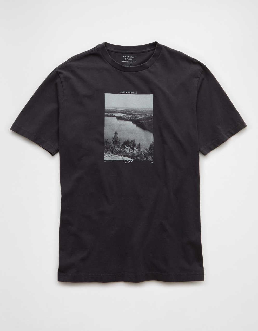 AE Standard Fit Logo Graphic T-Shirt