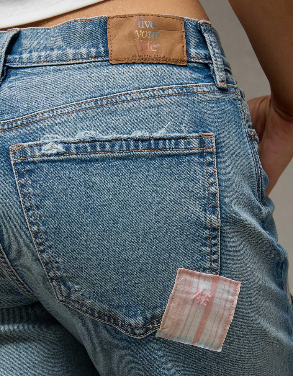 AE Pride Low-Rise Baggy Straight Jean