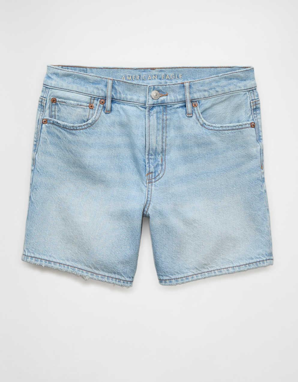 AE 6" Strigid Super High-Waisted Relaxed Denim Short