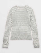 OFFLINE By Aerie Thumbs Up Fitted T-Shirt