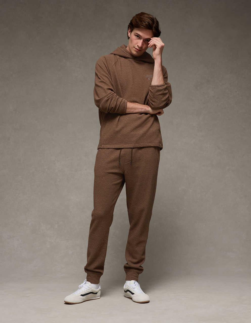 AE 24/7 Textured Fleece Jogger