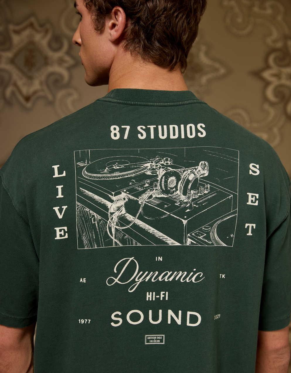 AE x Tru Kolors Listening Lounge Graphic T-Shirt