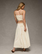 AE Embroidered Scalloped-Hem Cami