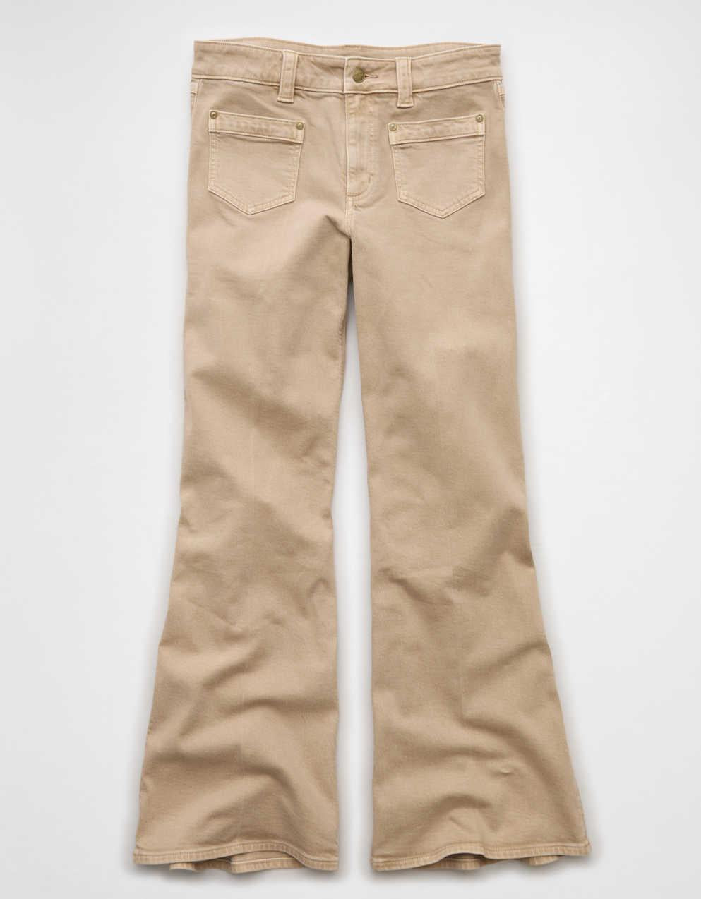 AE Stretch High-Waisted Flare Jean