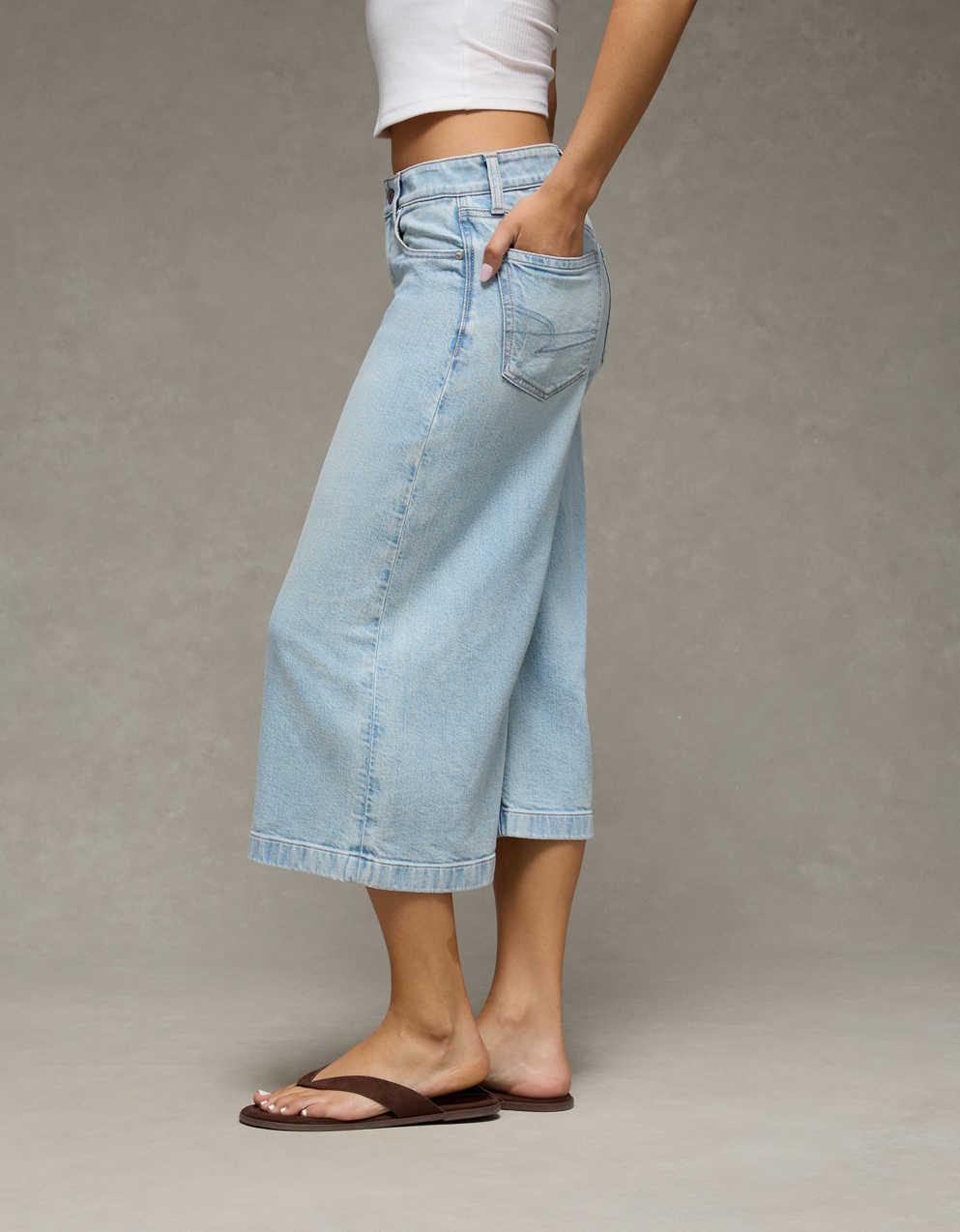 AE Mid-Rise Culotte Jean
