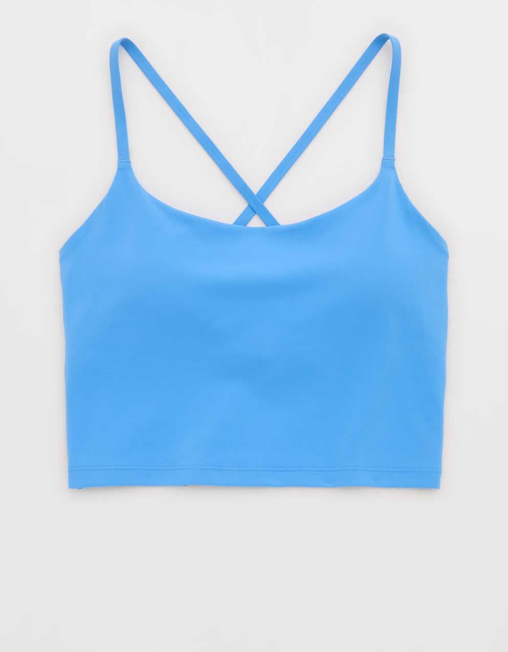 OFFLINE By Aerie Real Me Xtra Strappy Longline Sports Bra