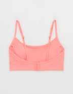 Superchill Seamless Rib Padded Scoop Bralette