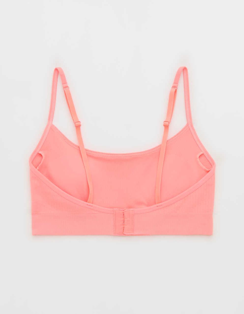 Superchill Seamless Rib Padded Scoop Bralette