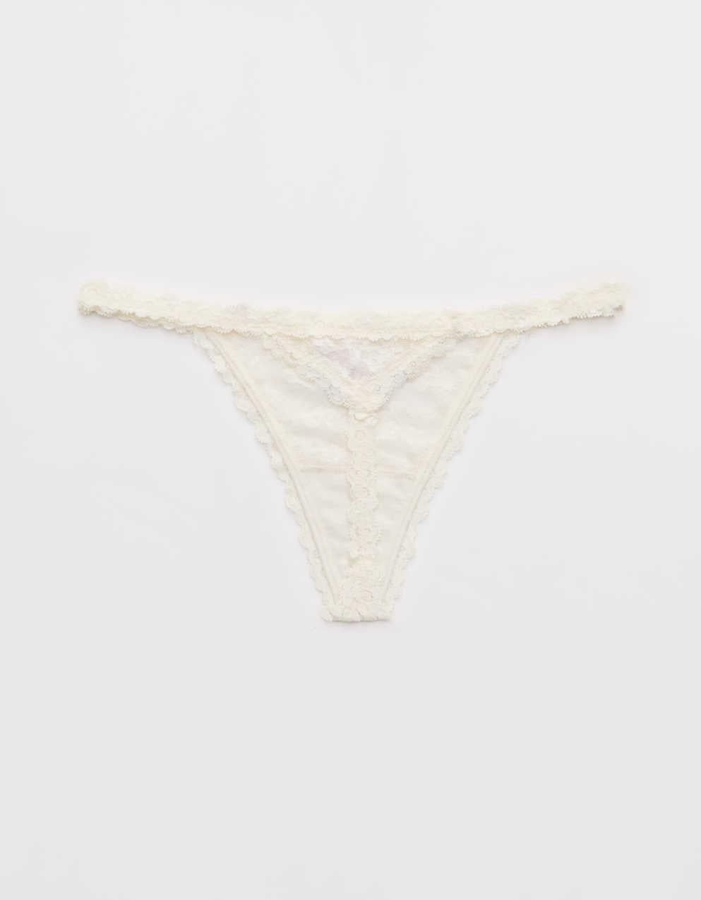 Show Off Vintage Lace String Thong Underwear