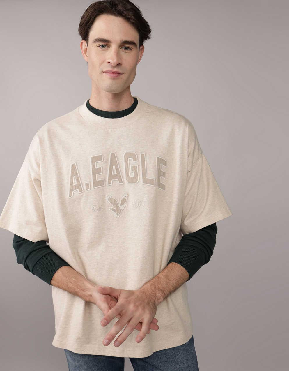 AE Standard Fit Logo Graphic T-Shirt