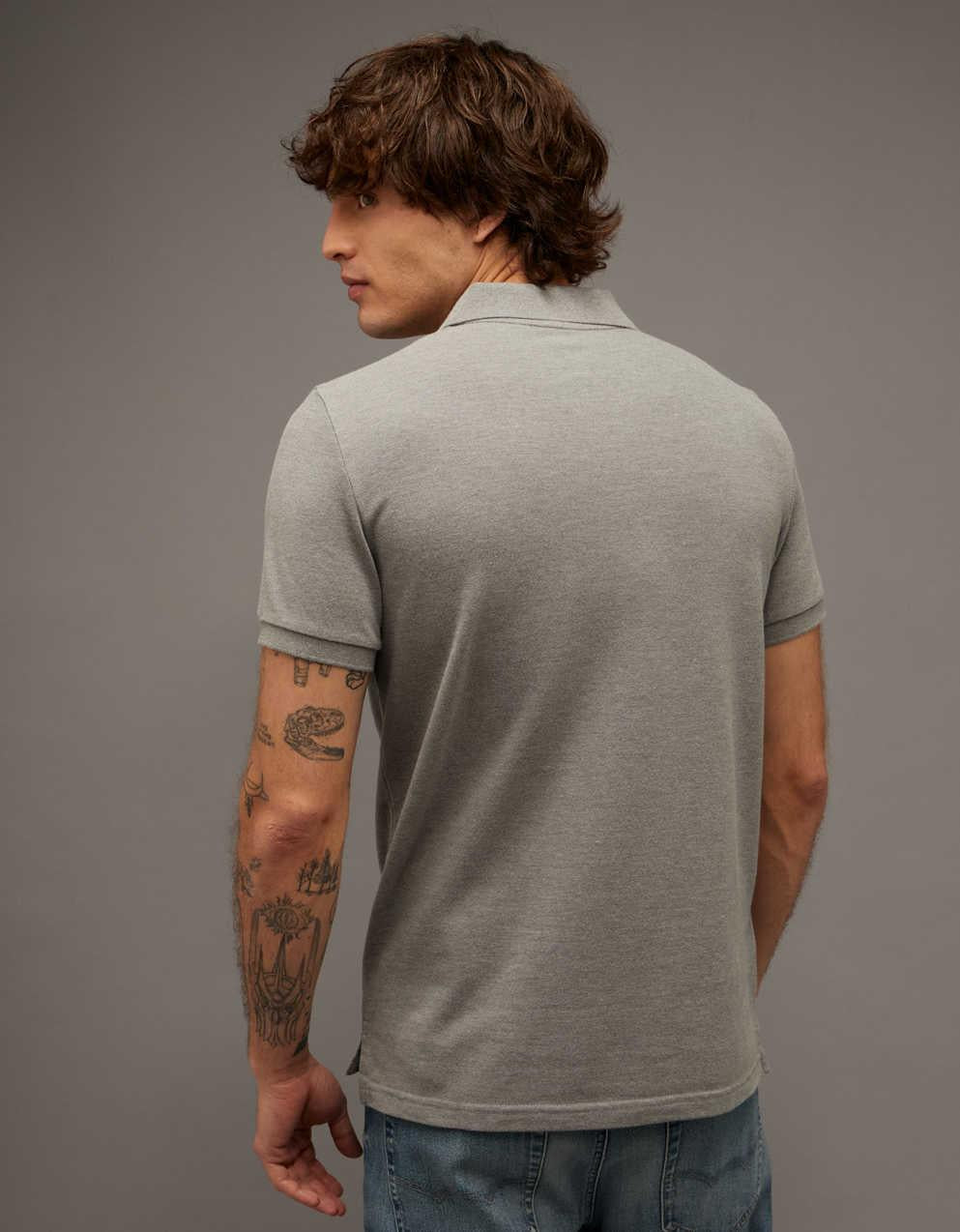 AE Slim Fit Flex Pique Polo Shirt
