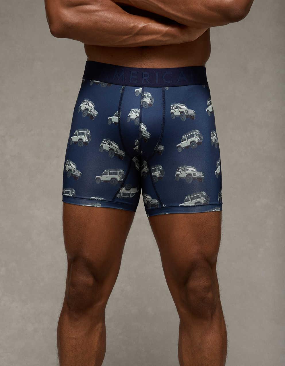 AEO Men's Cars X-Ray 6" Flex Boxer Brief