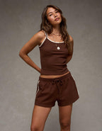 AE Crochet Trim Knit Short