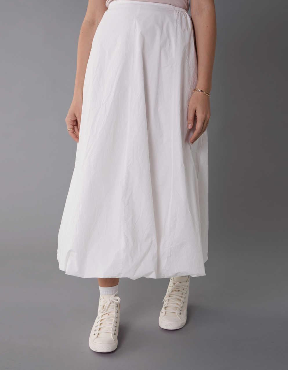 AE High-Waisted Maxi Bubble Skirt