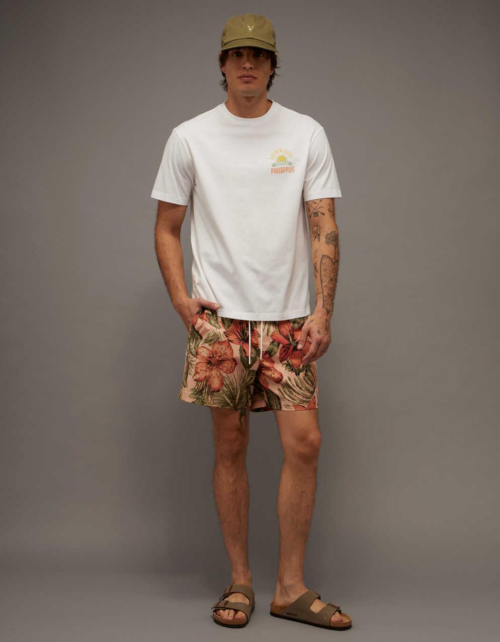 AE Standard Fit Destination Graphic T-Shirt