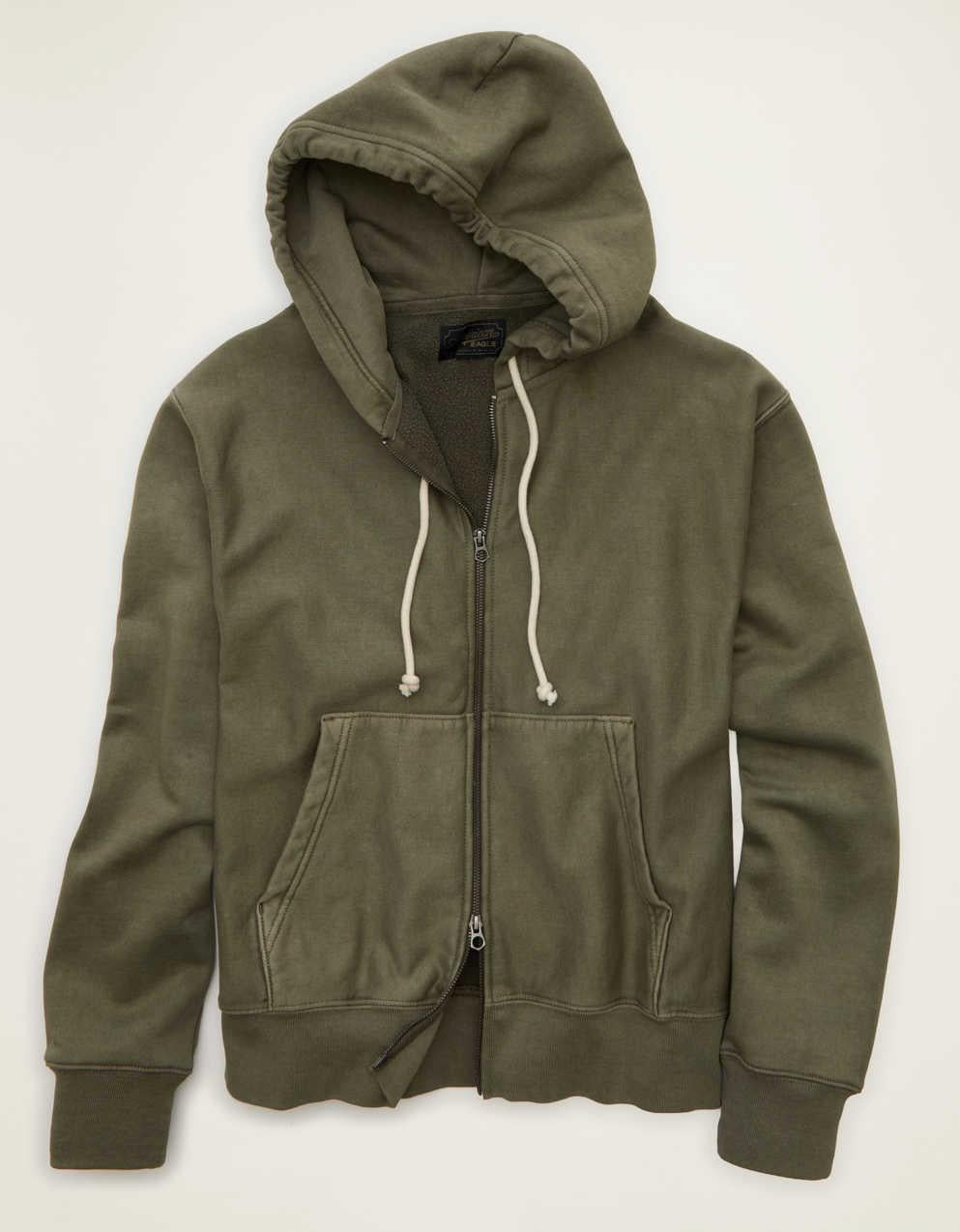 AE Laidback Luxe Full-Zip Hoodie