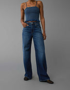 AE Super High-Waisted Baggy Jean