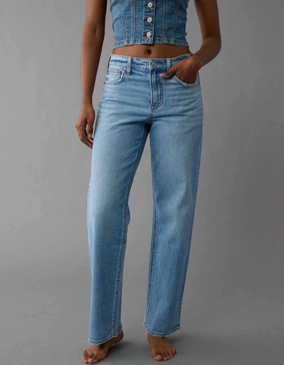 AE High-Waisted Stovepipe Jean