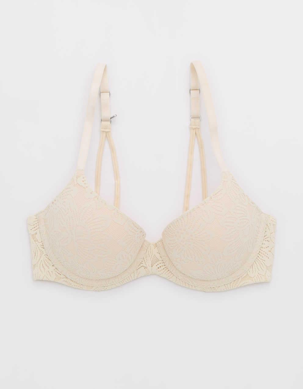 Sunnie Bloom Lace Demi Push Up Bra