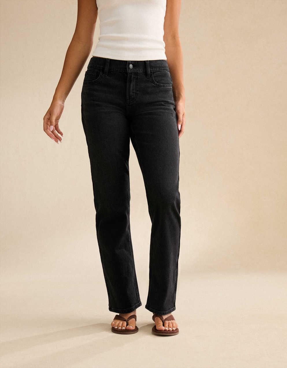 AE High-Waisted Straight Jean