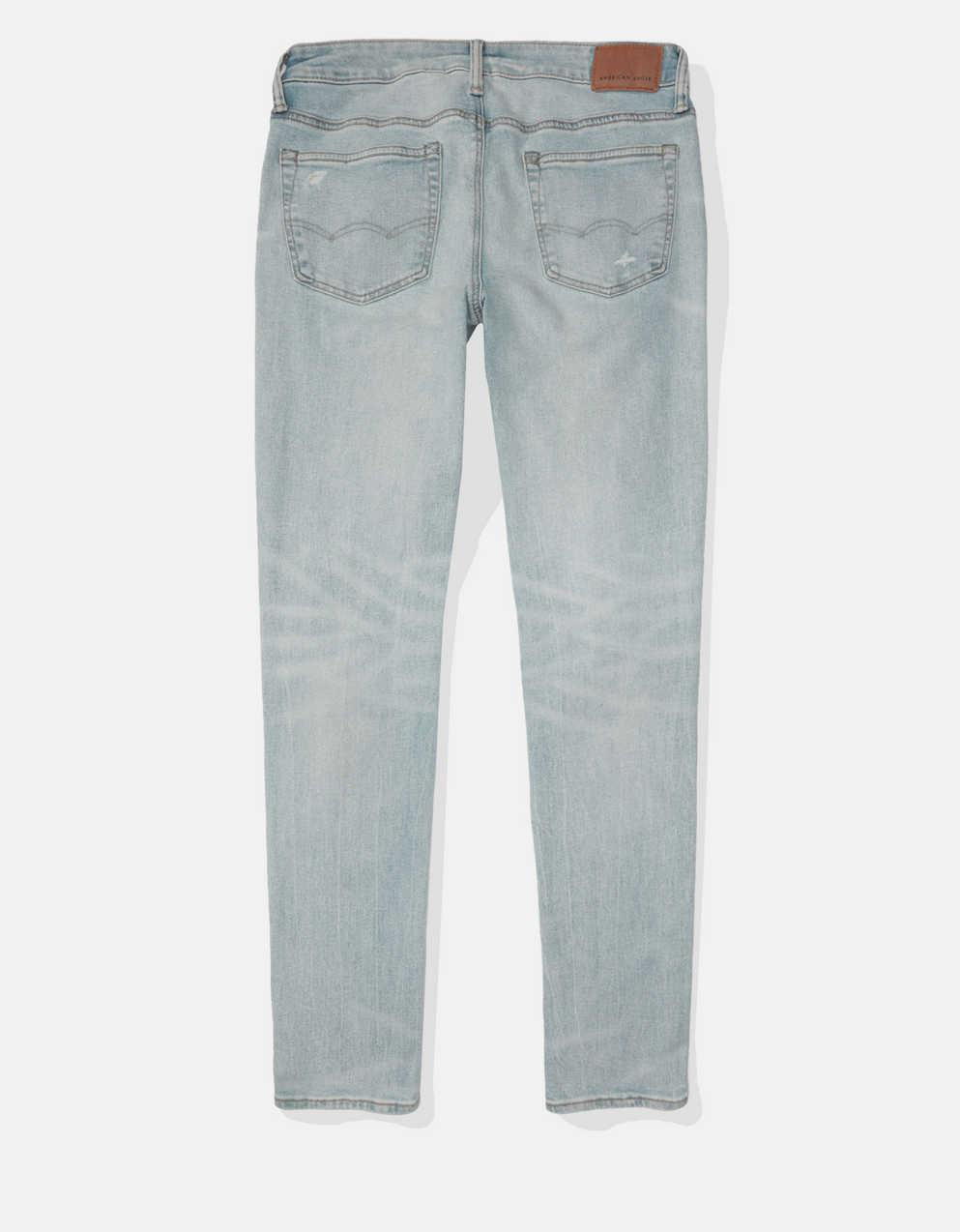 AE Flex+ Patched Skinny Jean