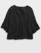 Aerie It's Casual Knit Slub T-Shirt