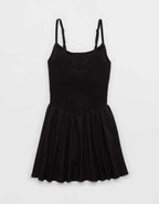 OFFLINE By Aerie Real Me Smocked Flowy Dress