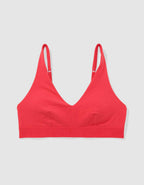 Superchill Cotton Padded Plunge Bralette