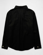 AE Oversized Linen-Blend Button-Up Shirt