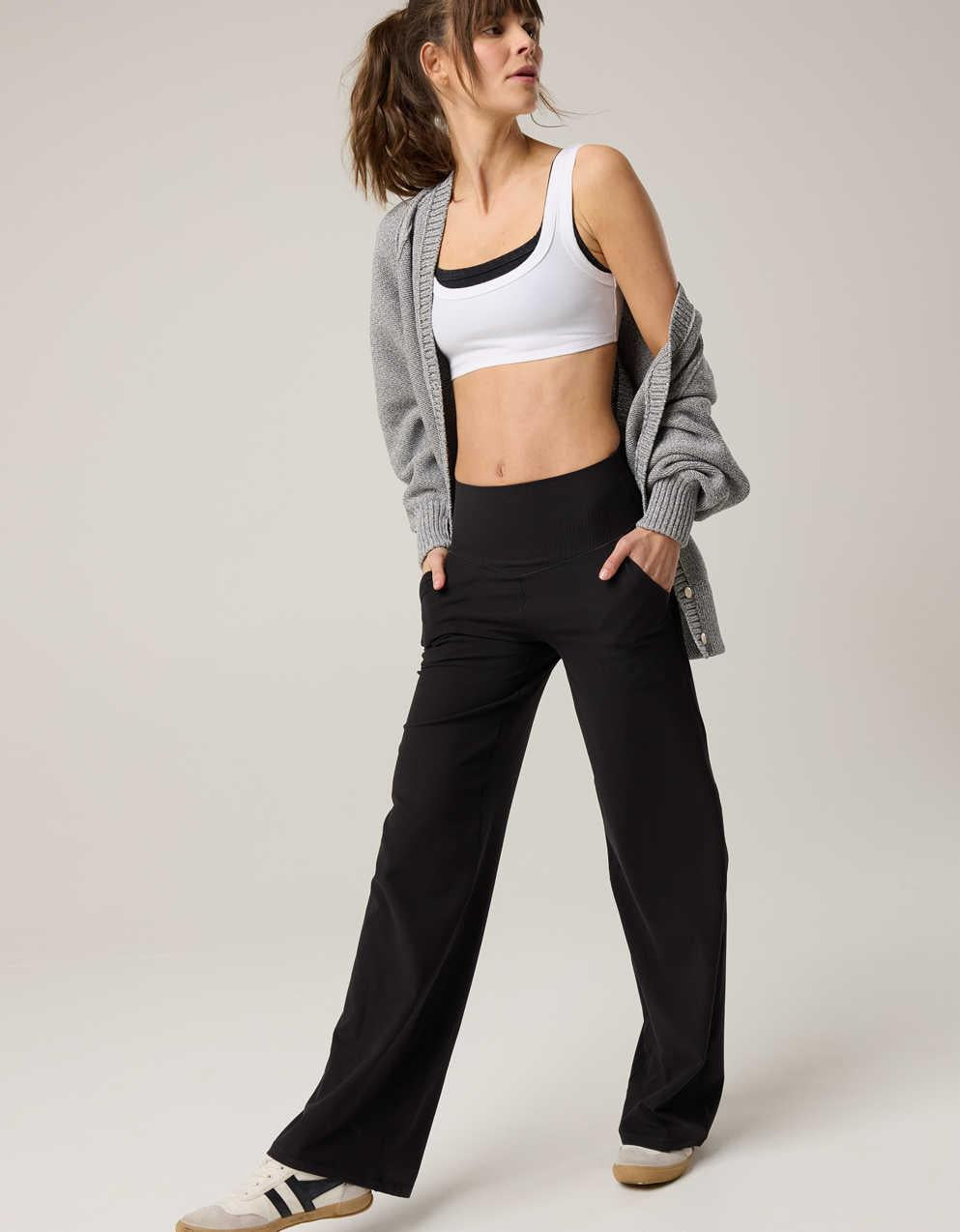 OFFLINE By Aerie Real Me XTRA Ribbed High Waisted Trouser