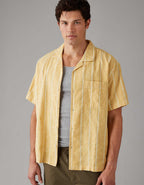 AE Poolside Striped Button-Up Shirt