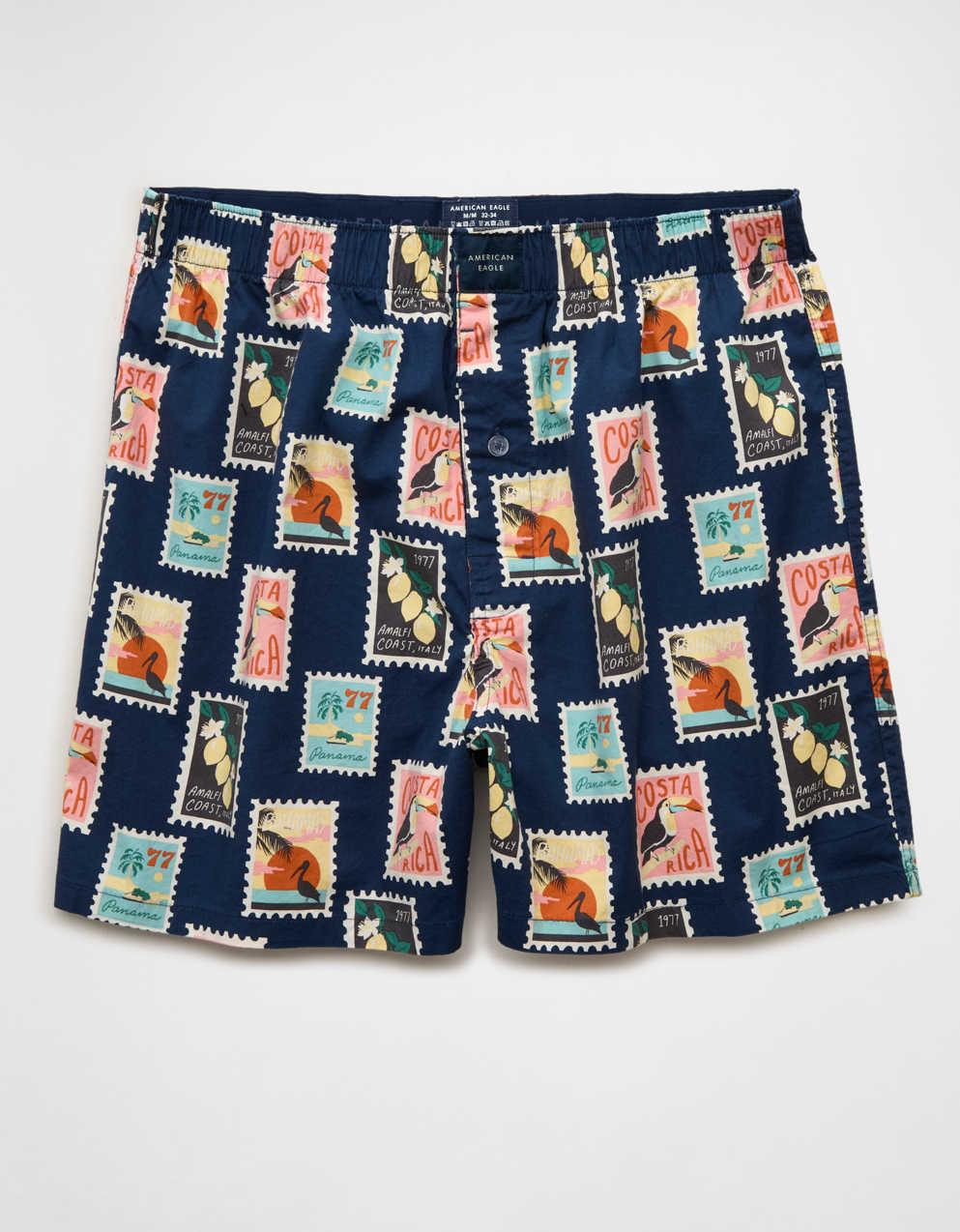 AEO Men's Stretch Cotton Boxer Short