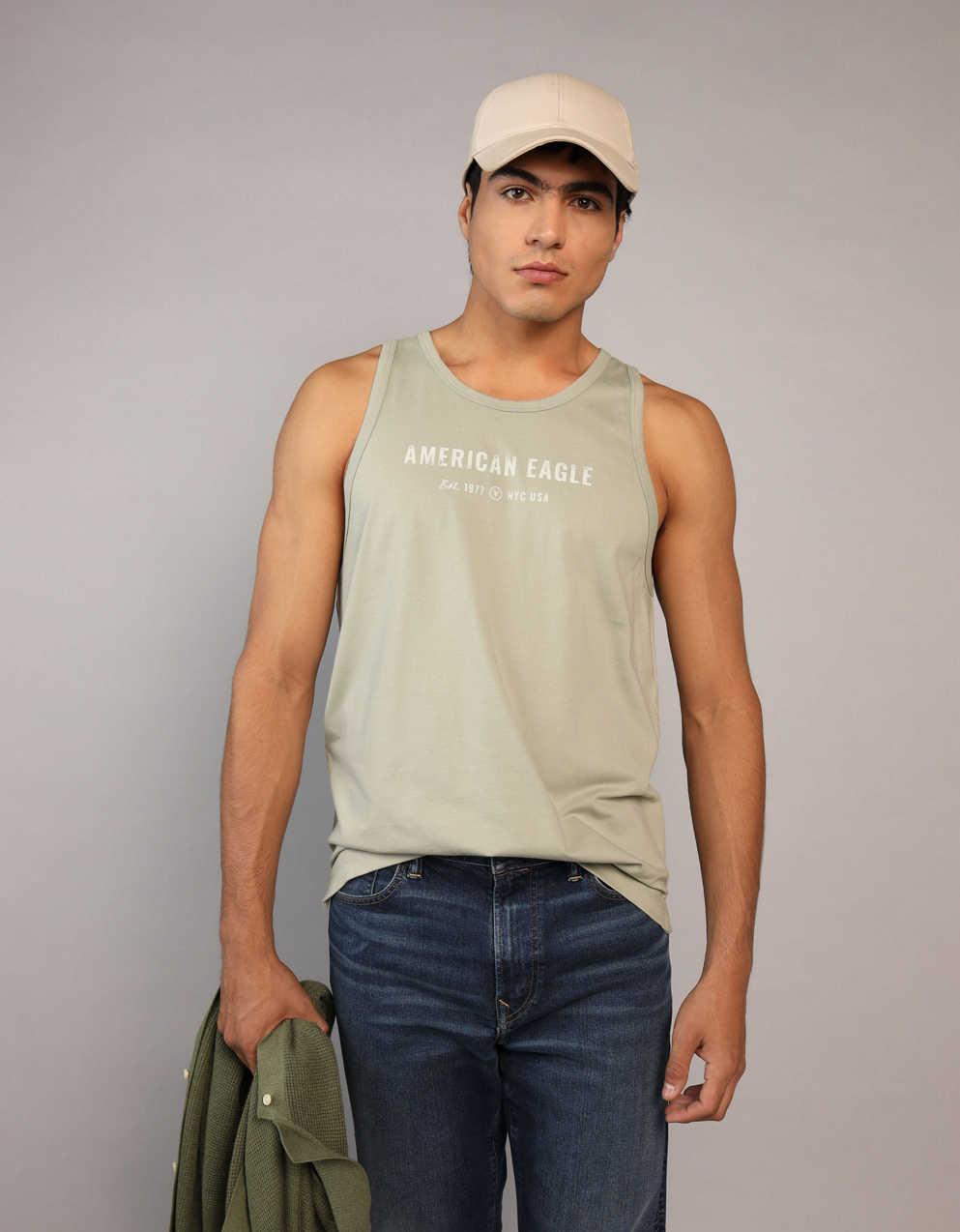AE Logo Graphic Tank Top
