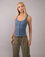 AE Pointelle Tank Top
