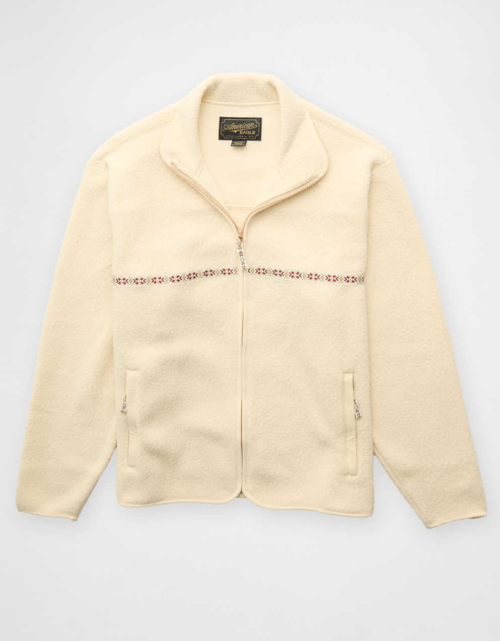 AE Zip-Up Sherpa Jacket