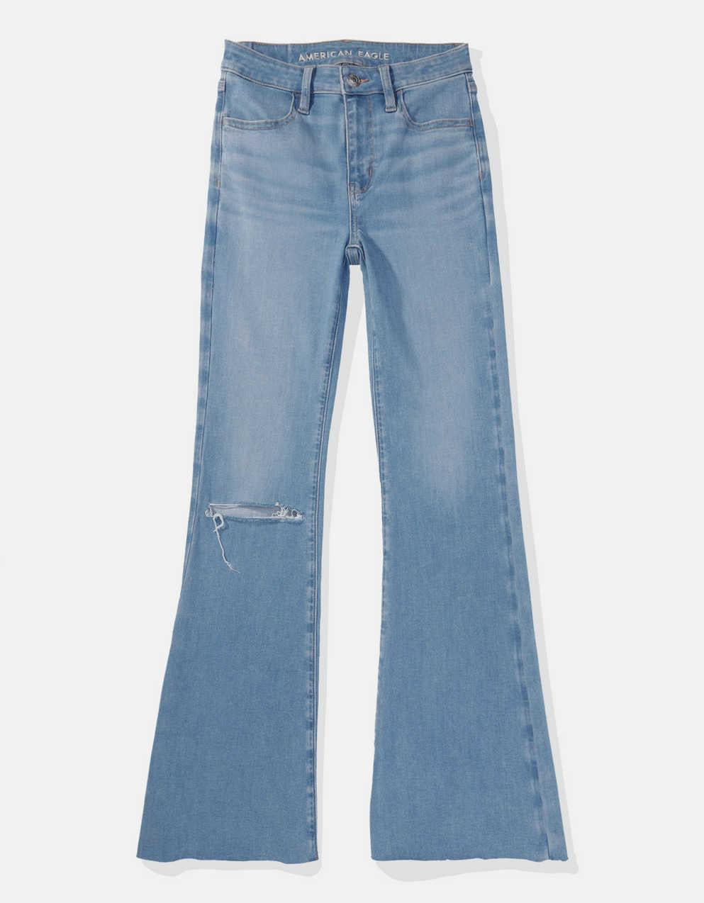 AE Super High-Waisted Flare Jean