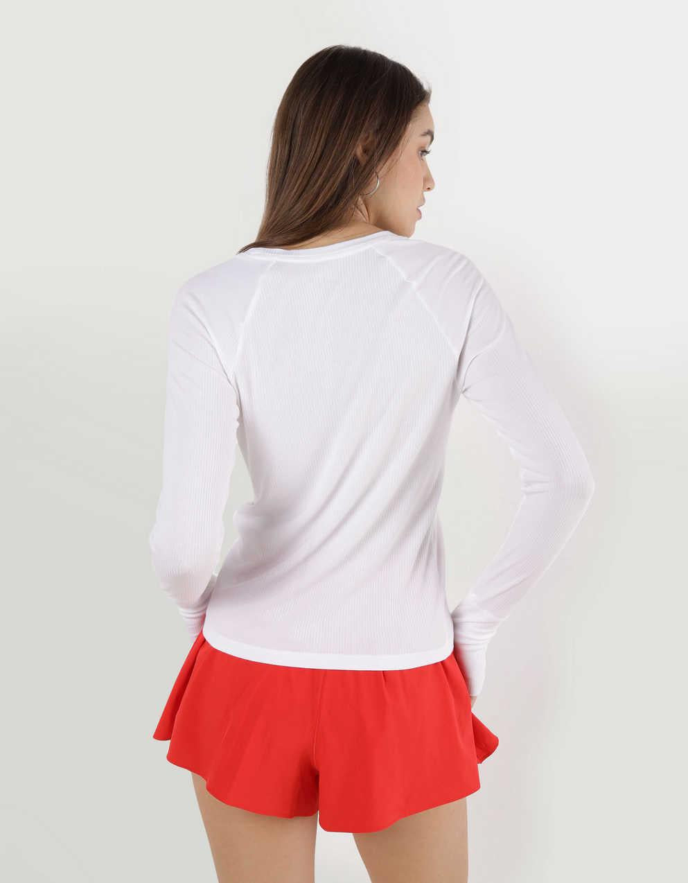 OFFLINE By Aerie Thumbs Up Fitted Ribbed T-Shirt