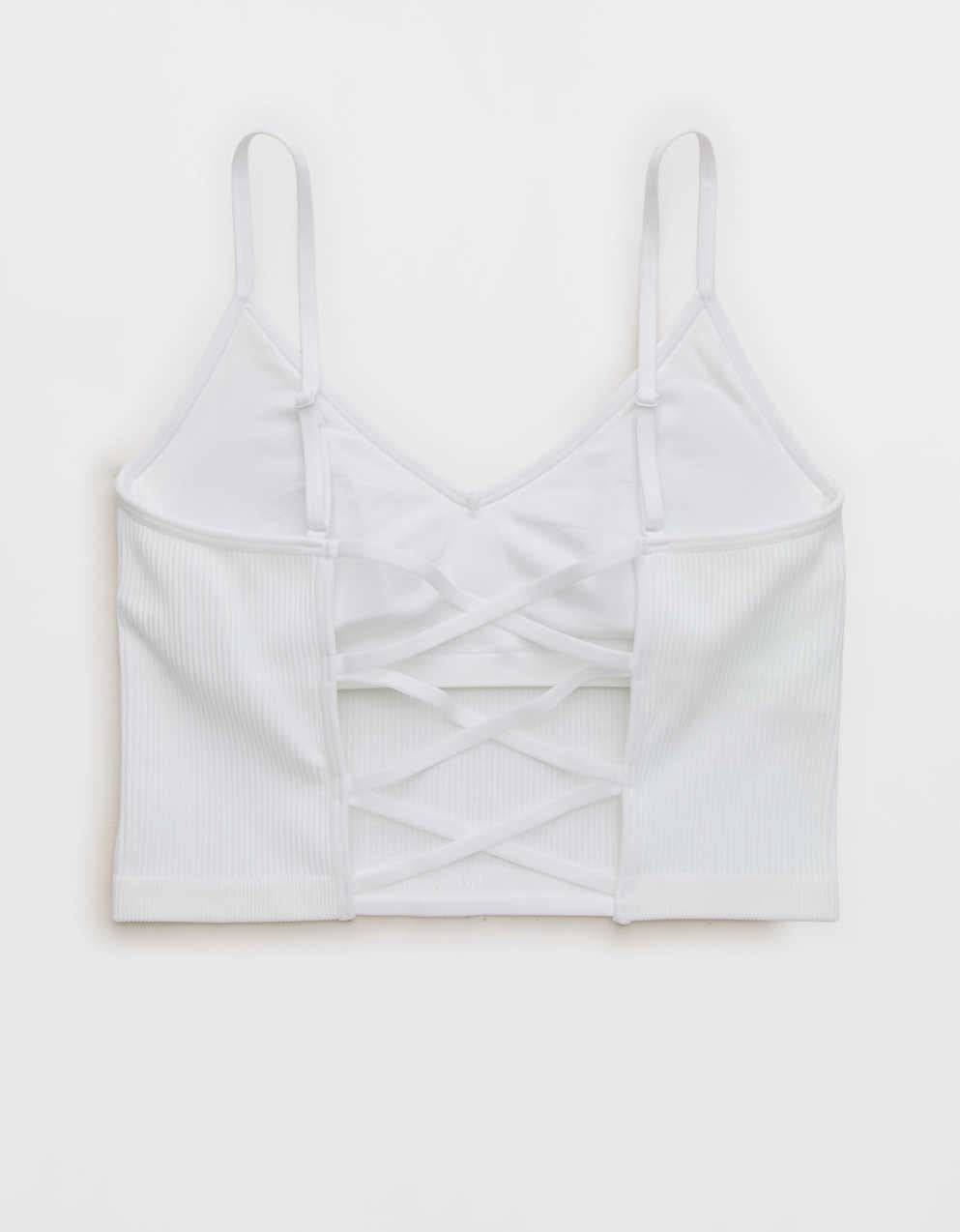 Superchill Seamless Rib Padded Bra Top